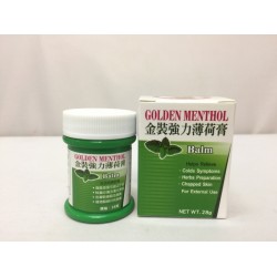 悅健 金裝強力薄荷膏 28克