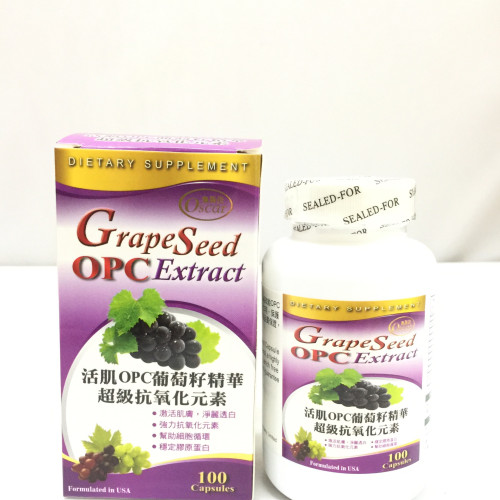 奧斯佳 活肌OPC葡萄籽精華 100粒
